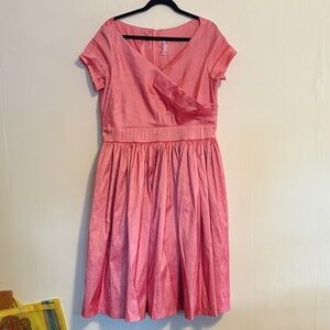 Pinup Couture Vibrant Pink Dress